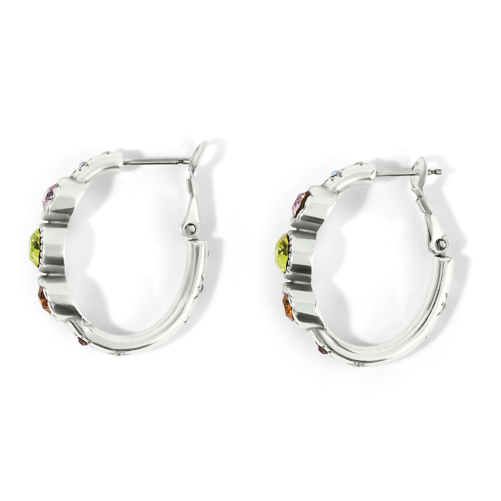 Brighton Halo Gems Trio Hoop Earrings