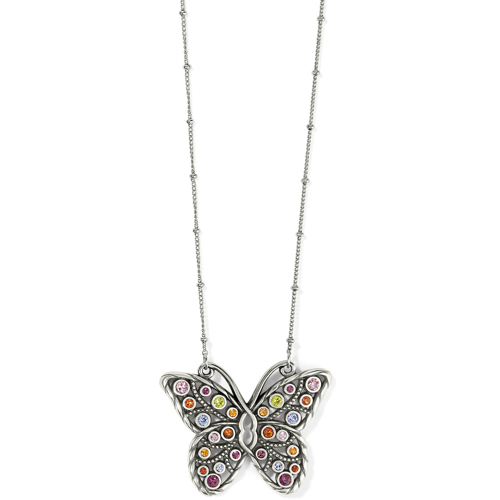 Brighton Halo Gems Monarch Necklace