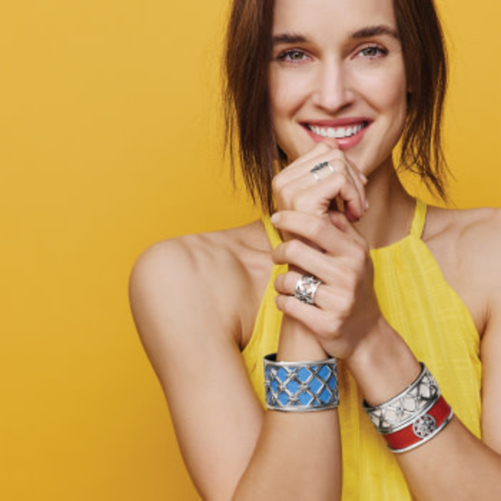 Brighton Amsterdam Narrow Christo Cuff Bracelet