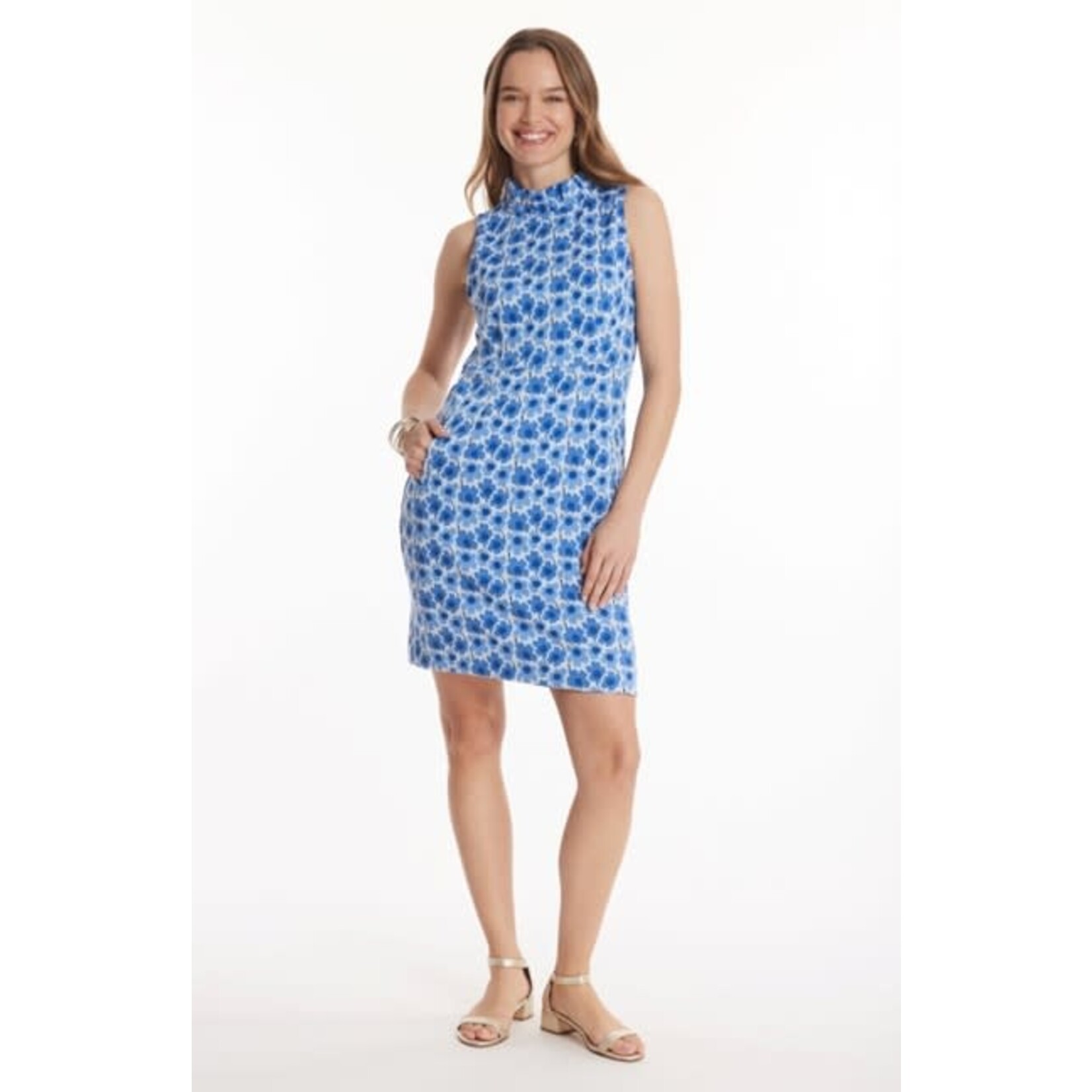Tyler Boe Erica Jacquard Dress in Multi-Floral