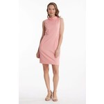 Tyler Boe Erica Jacquard Dress in Coral Links