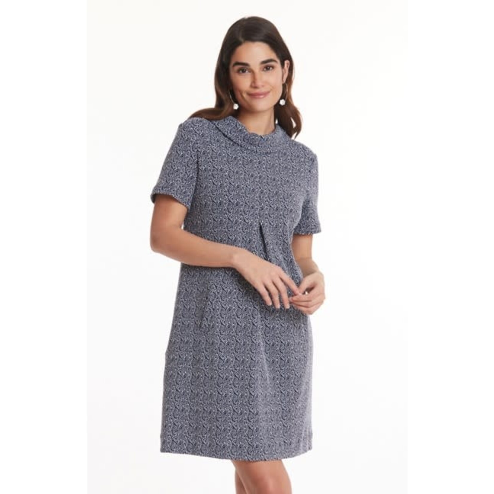 Tyler Boe Kristen Dress in Rocks Navy