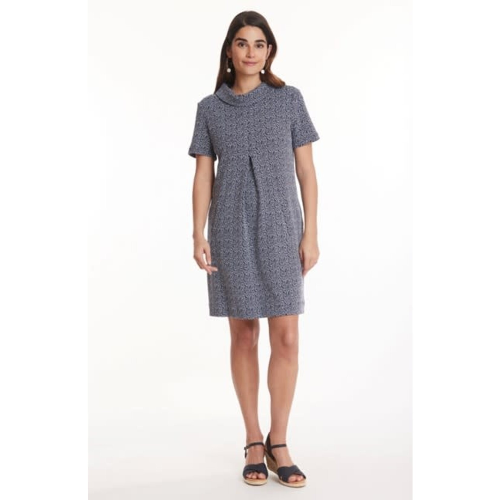 Tyler Boe Kristen Dress in Rocks Navy