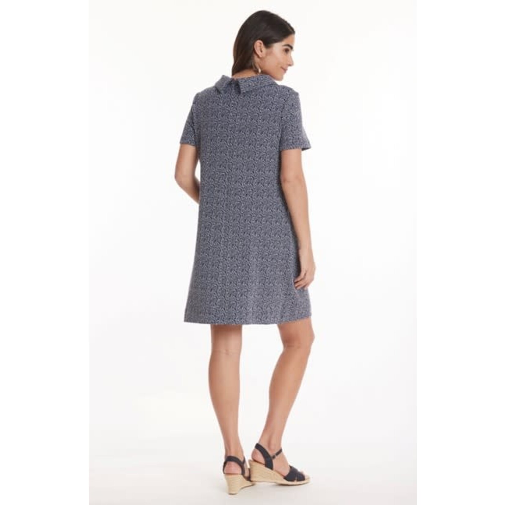 Tyler Boe Kristen Dress in Rocks Navy