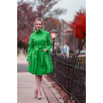 Samuel Dong Classic Bubble Coat in Jade