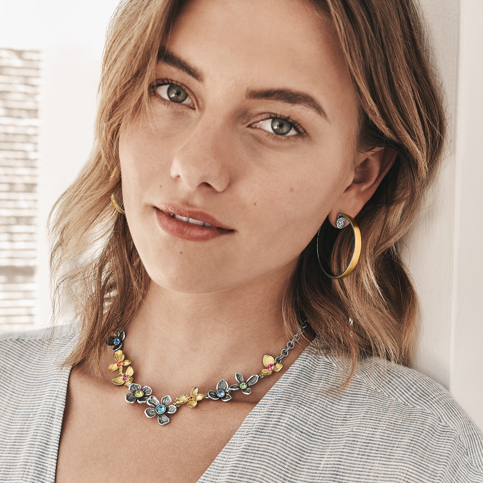 Brighton Everbloom Jardin Garland Necklace