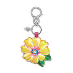 Brighton French Garden Flower Handbag Key Fob