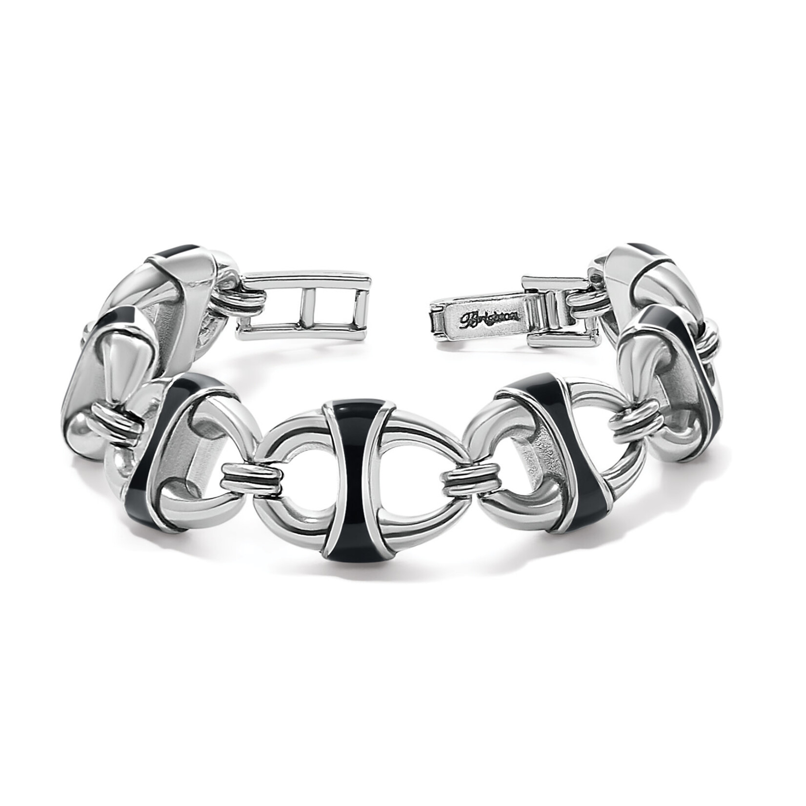 Brighton Portofino Link Black Bracelet