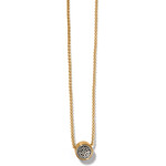 Brighton Ferrara Two Tone Luce Mini Pendant Necklace