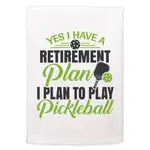 Mariasch Flour Sack Towel - Pickleball Retirement Plan
