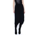 Rib Knit Flare Skirt