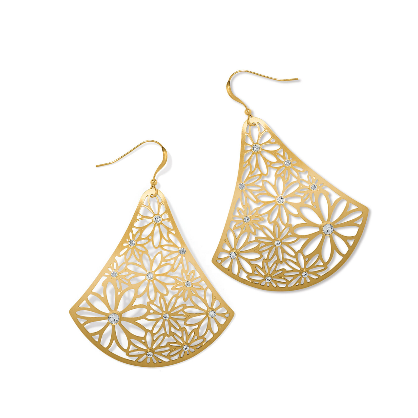 Brighton Trillion French Wire Earrings in Gold