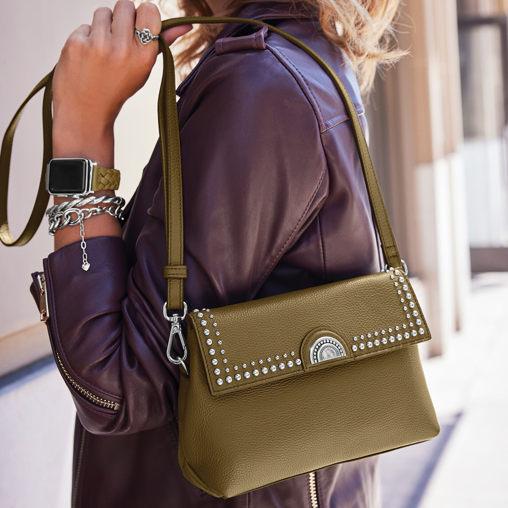 Brighton Joy Mini Bag in Olive