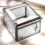 J Devlin Glass Christian Gift Keepsake Jewelry Glass Box