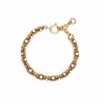 Skyler Bracelet- Gold and Crystal