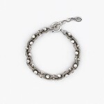 Skyler Bracelet- Silver and Crystal