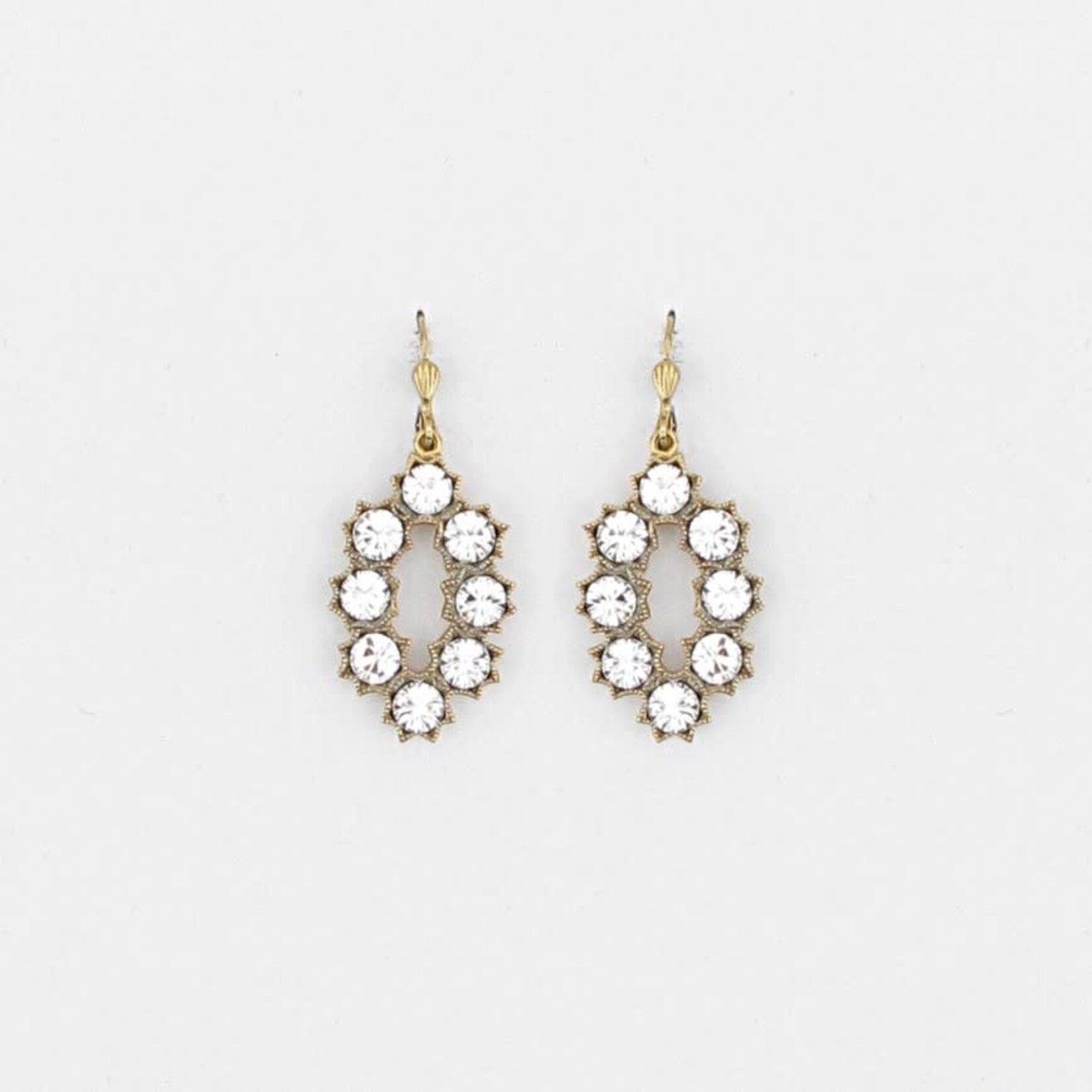 Stars Aline Earring- Crystal Gold