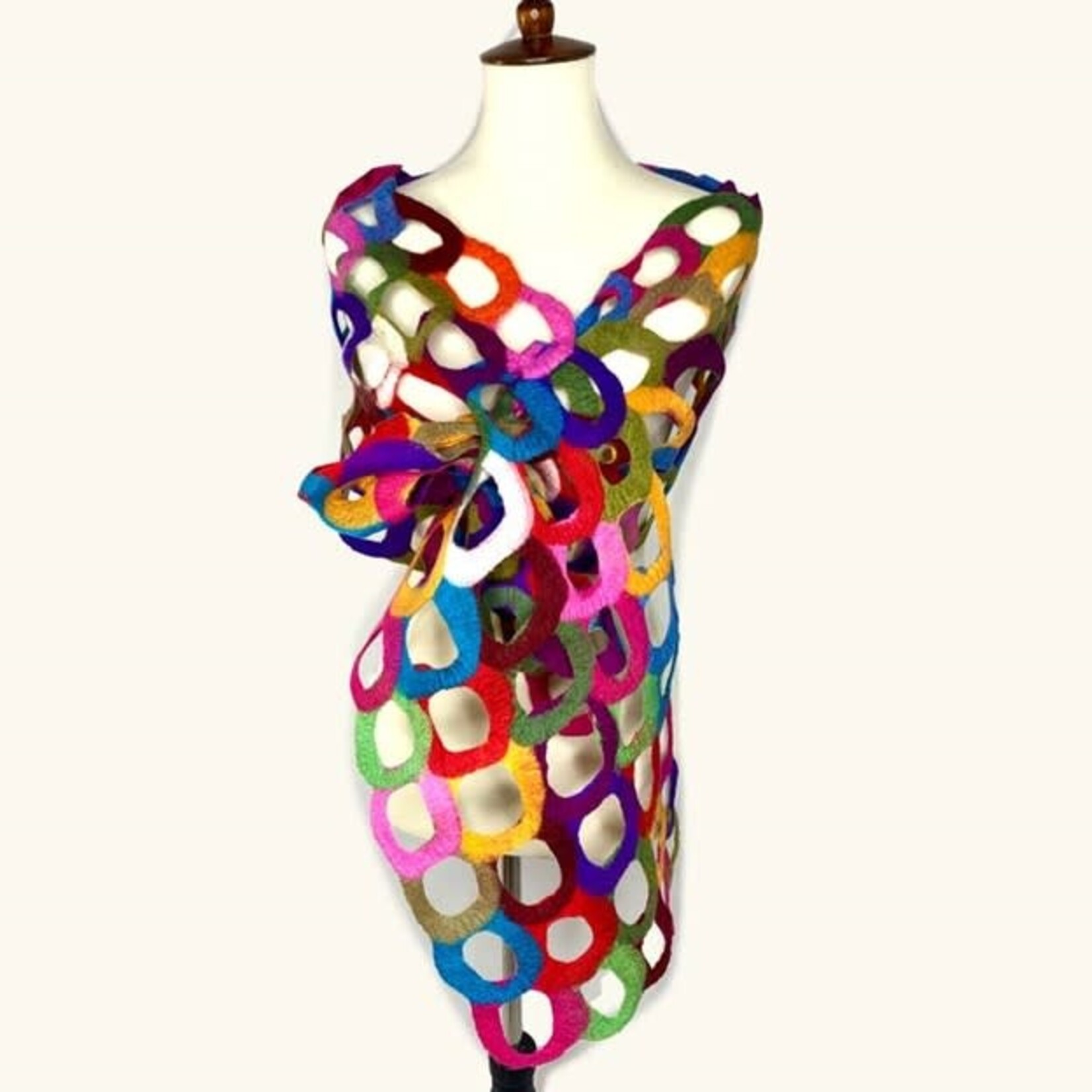 Multi-color Ring Scarf