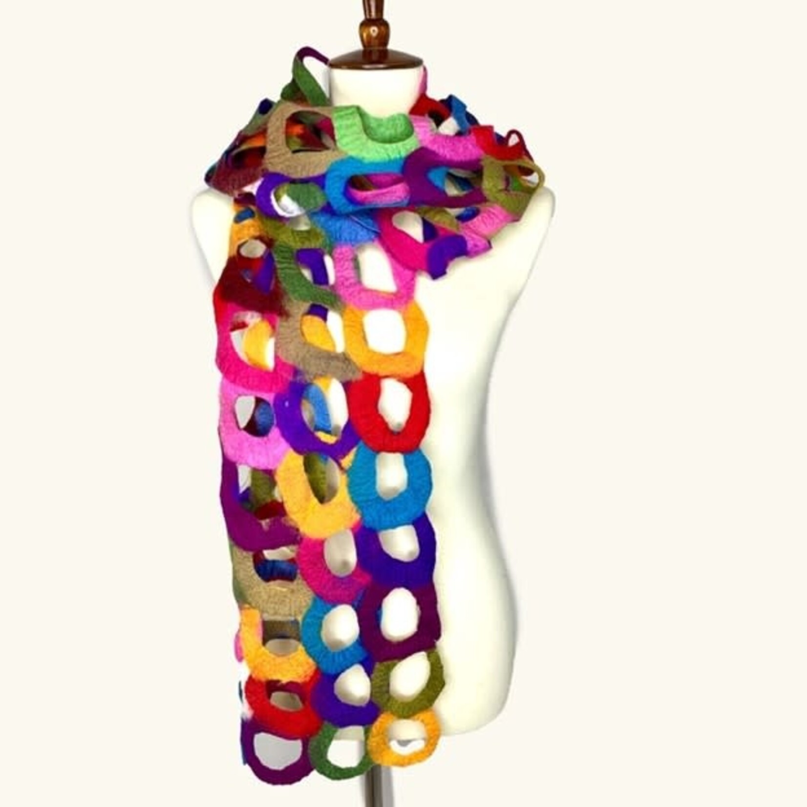 Multi-color Ring Scarf