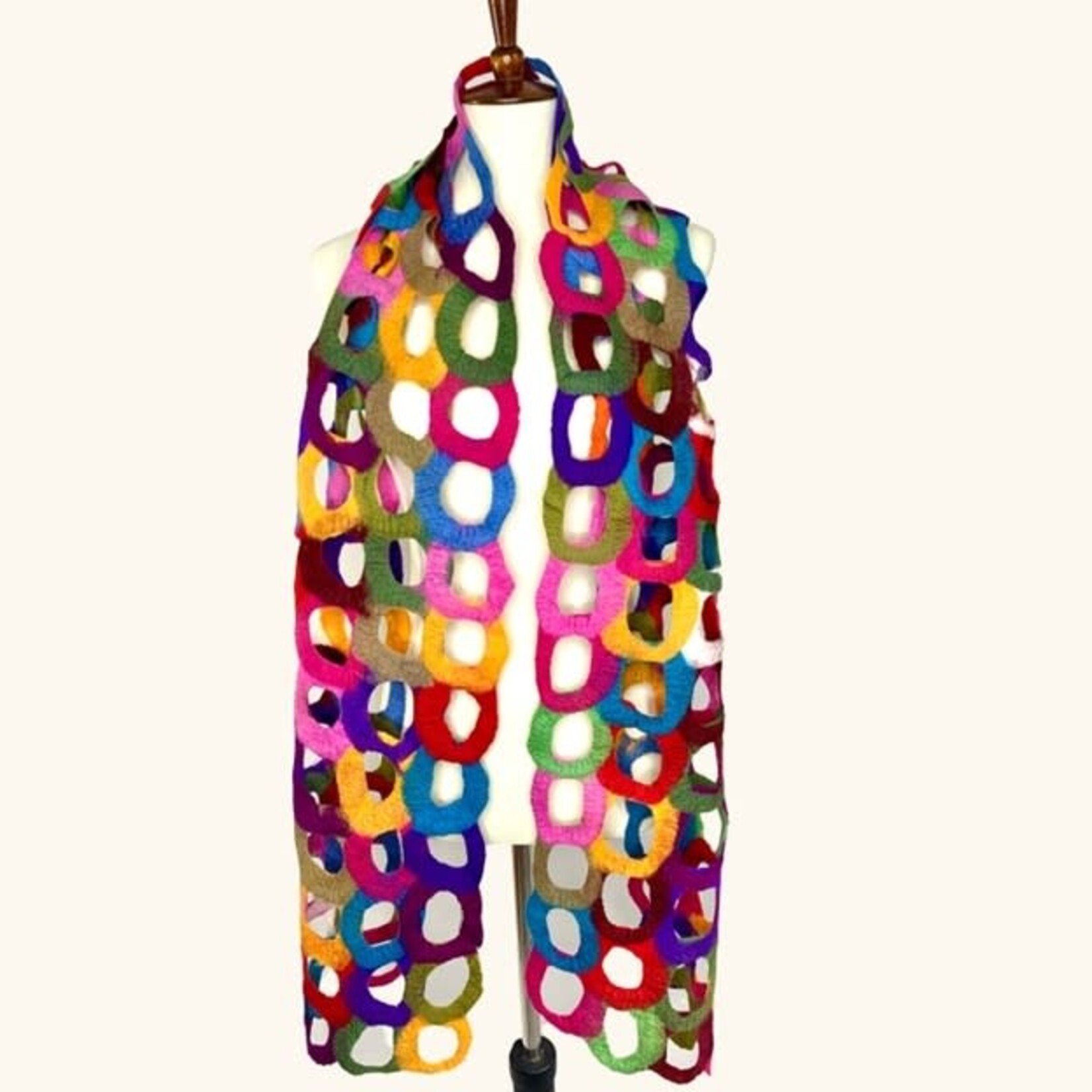 Multi-color Ring Scarf