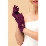 Powder Suki Gloves in Damson