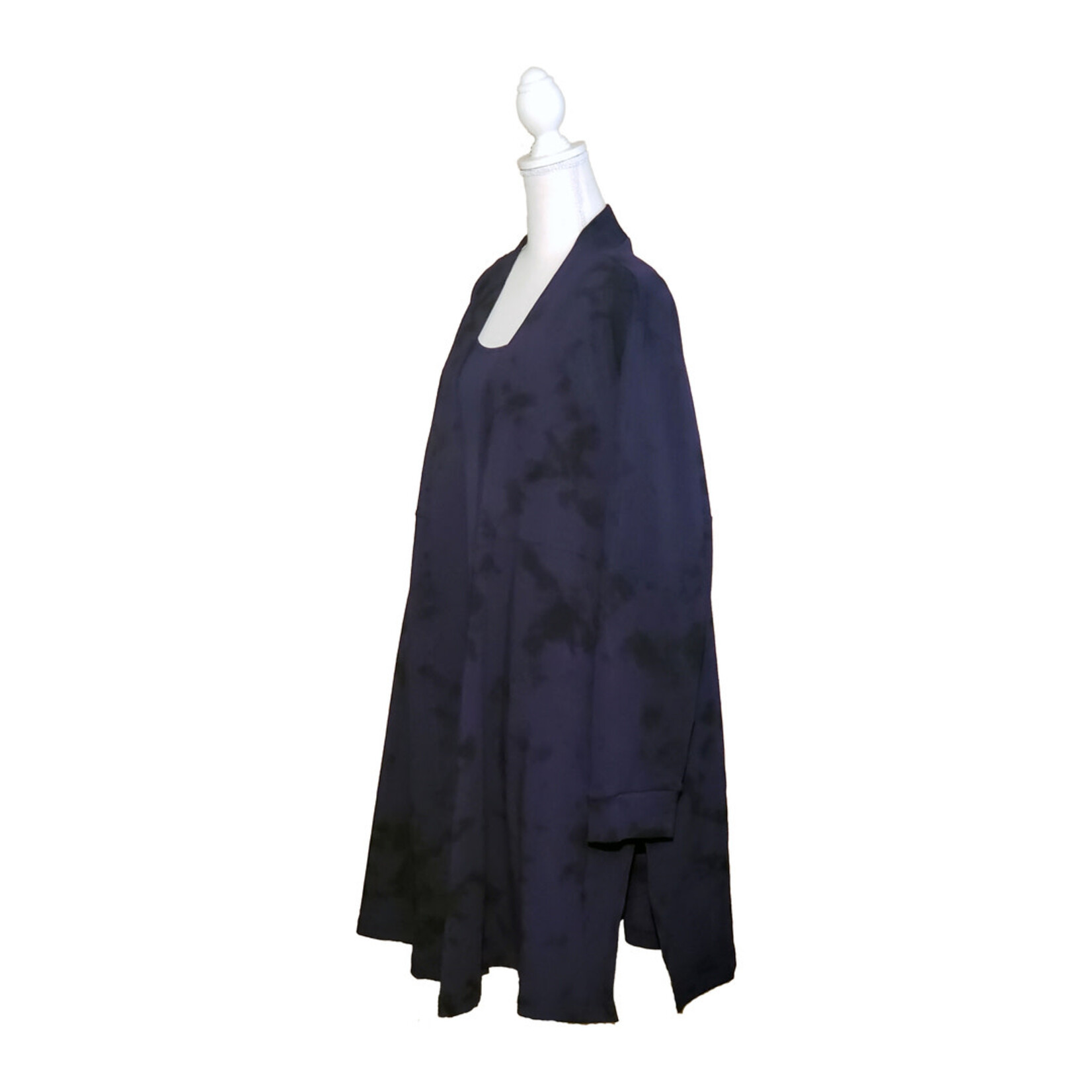 Kimono Jacket in Tie-Dye Midnight