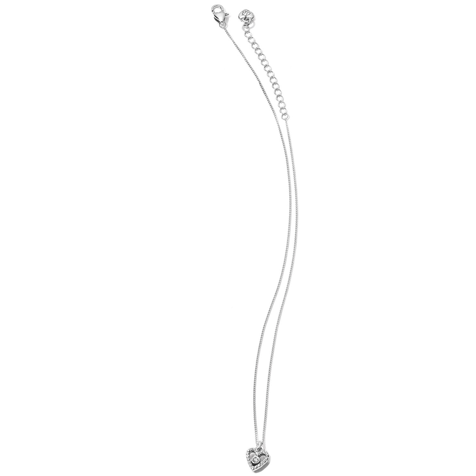 Brighton Illumina Love Mini Necklace Silver OS
