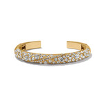 Brighton Trust Your Journey Double Hinged Gold Bangle