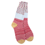 World's Softest Holiday Gallery Textured Crew - Wonderland Multi