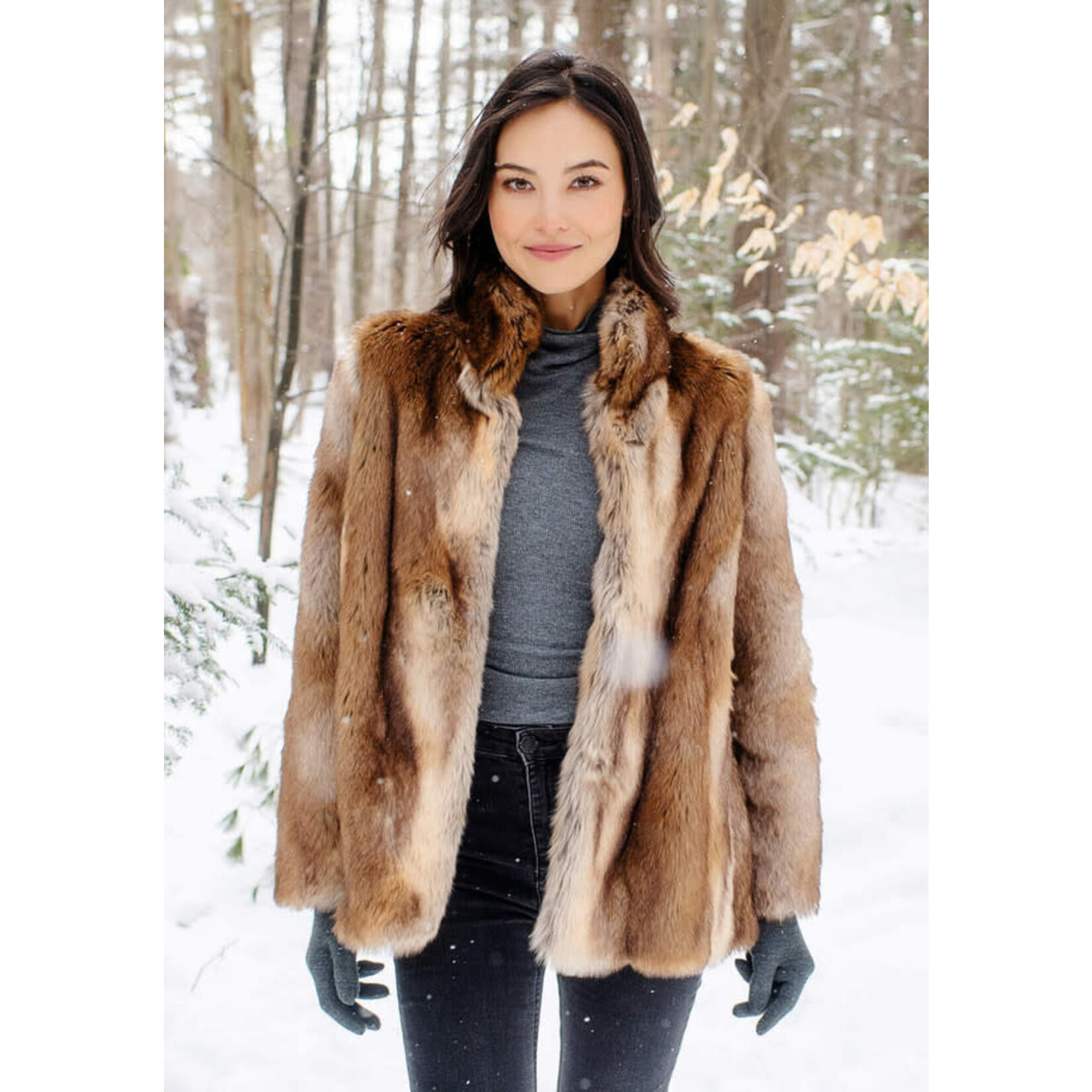 Fabulous Furs Fisher Faux Fur Favorite Jacket