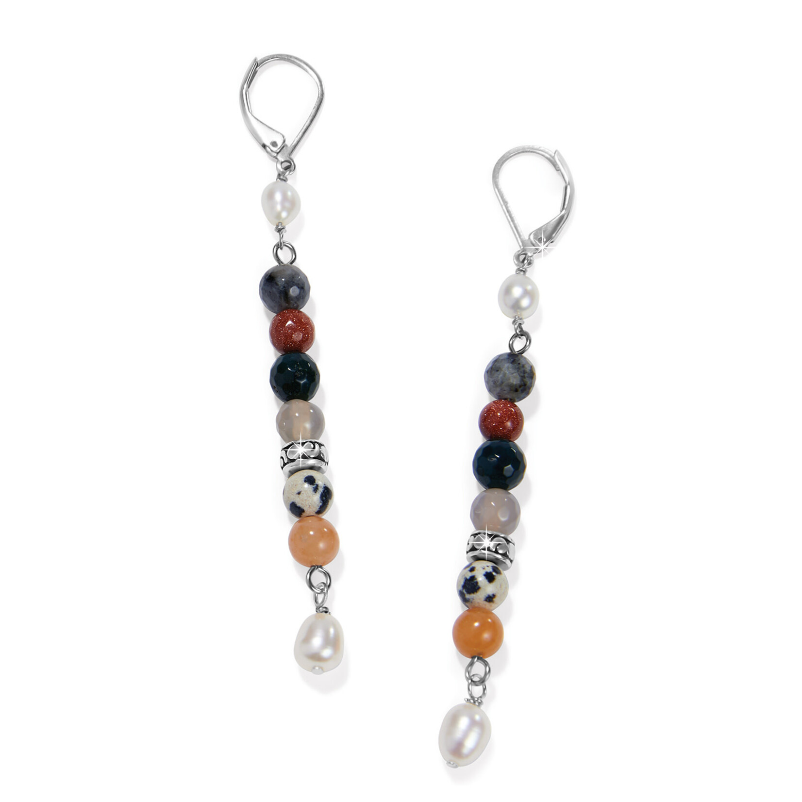 Brighton Contempo Desert Sky Pearl Drop Earrings
