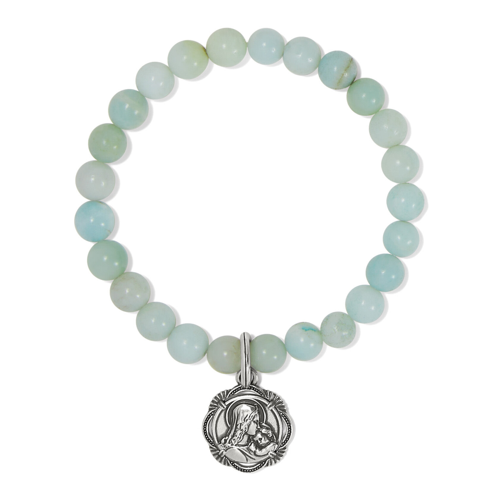 Brighton Madonna And Child Stretch Amazonite Bracelet