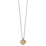 Brighton Pretty Tough Bold Heart Petite Necklace