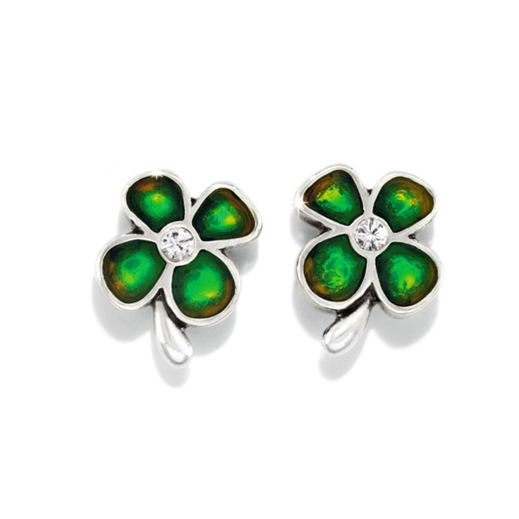 Brighton Love Bug Mini Post Earrings green