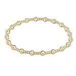 enewton Design enewton Extends - Classic Sincerity Pattern 4mm Bead Bracelet - Gold