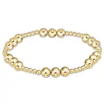 enewton Design Classic Joy Pattern 6mm Bead Bracelet - Gold
