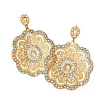 Brighton Bella Lace Flower Post Drop Earrings