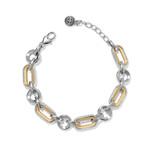 Brighton Medici Two Tone Link Bracelet