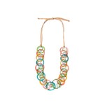 Organic Tagua Jewelry Angeles Tagua Necklace in Pastel Multi