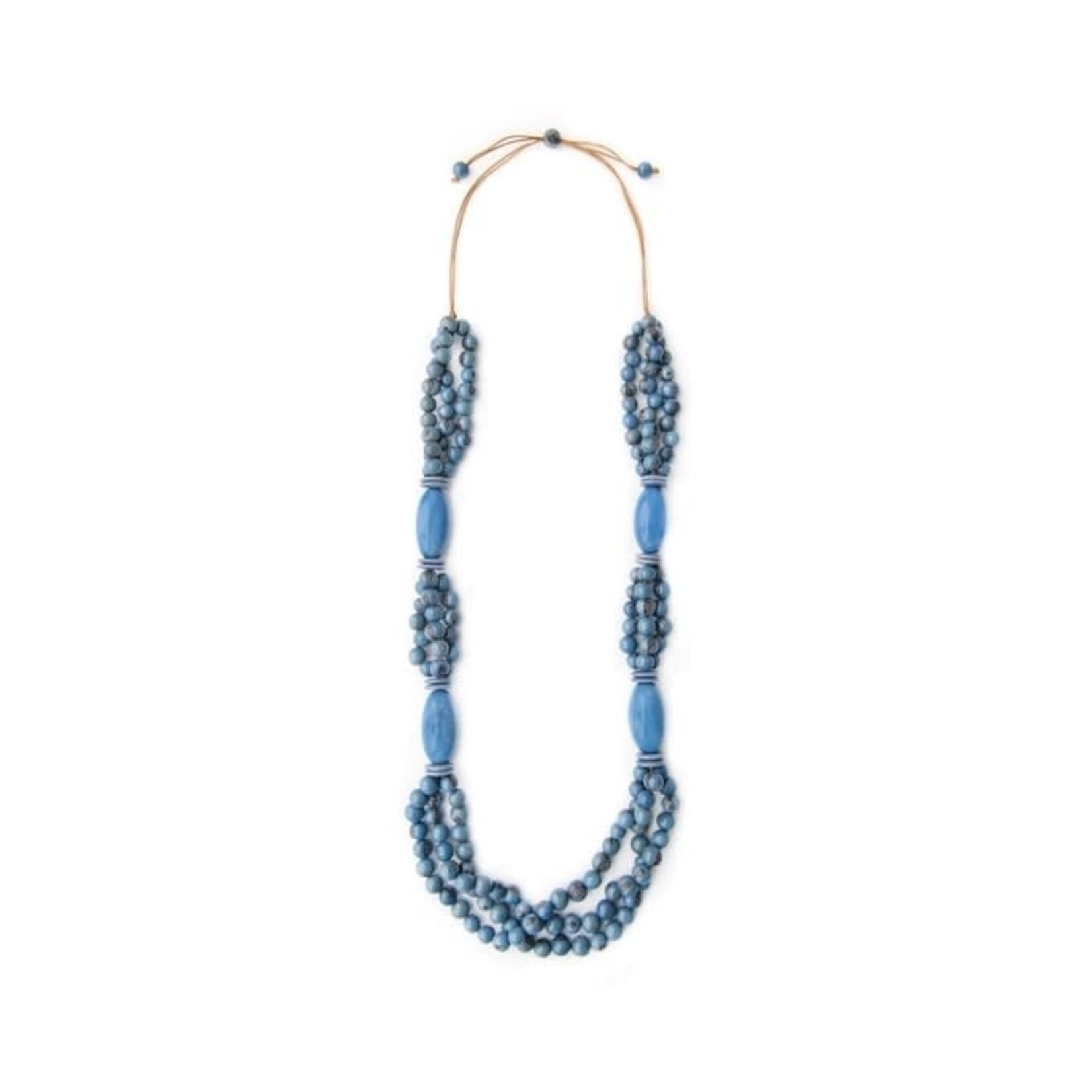 Organic Tagua Jewelry Essence Tagua Necklace in Biscayne Bay