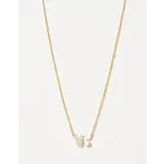 Spartina SLV Necklace 18” Transformation/MOP Monarch