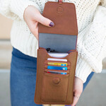 Oprah's Favorite Harper Crossbody in Shimmer Silver