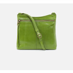 HOBO Cambel Polished Leather Crossbody in Garden Green