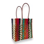 Recycled Medium Vertical Tote in Dune