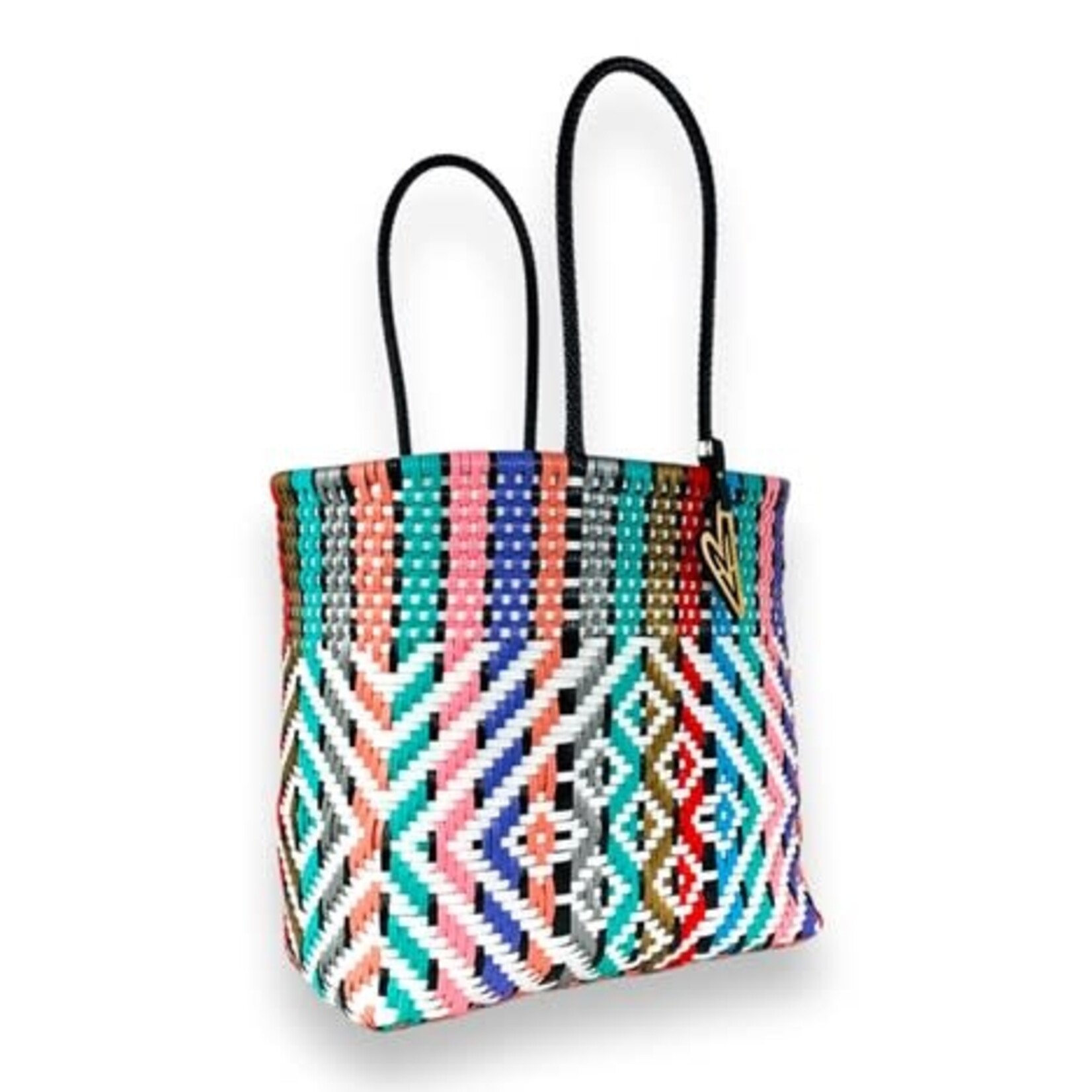 Recycled Medium Vertical Tote in Bliss