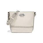 Brighton Freda Small Cross Body Bucket Bag in White