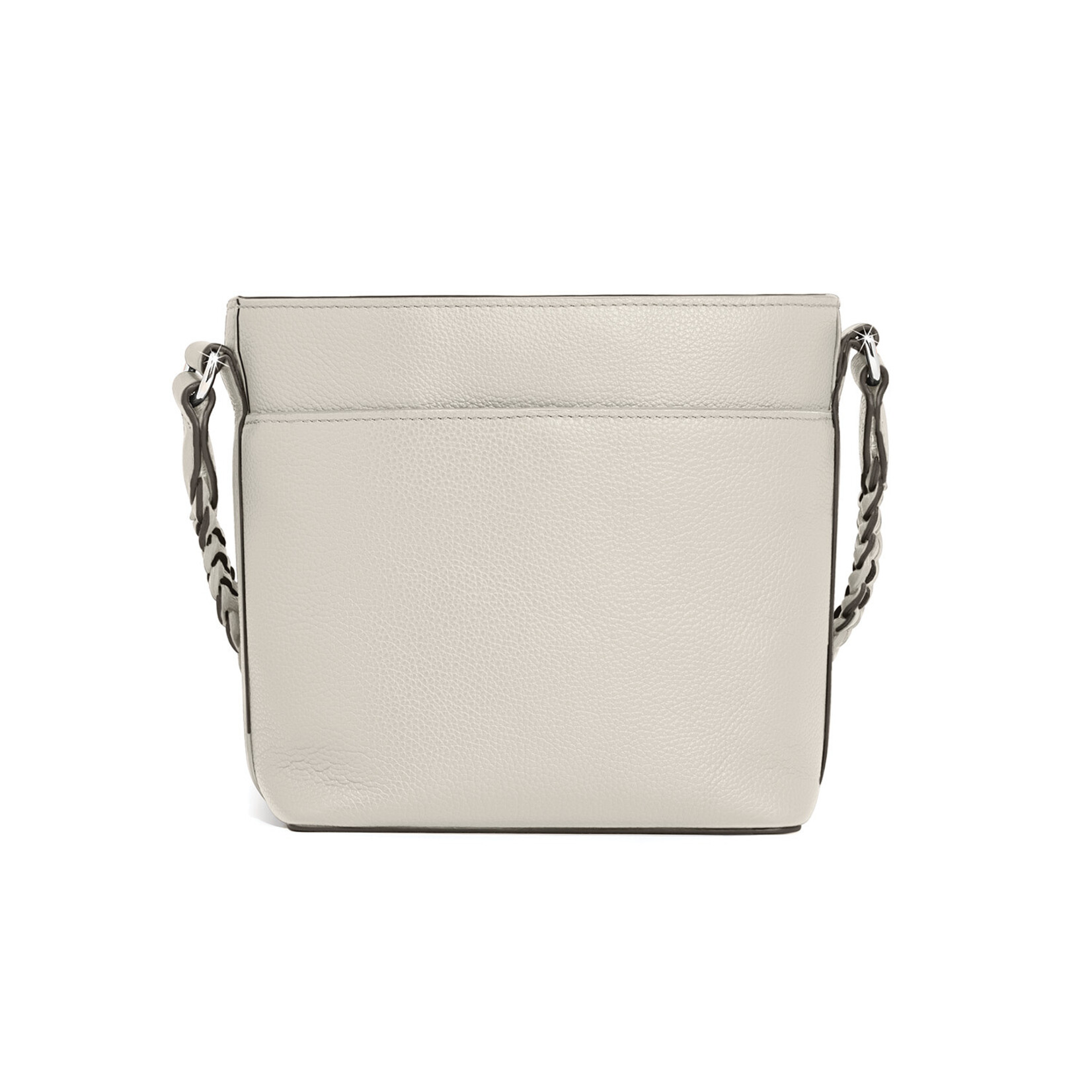 Brighton Freda Small Cross Body Bucket Bag in White