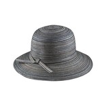 Jeanne Simmons Poly Braid Bucket Hat in Black