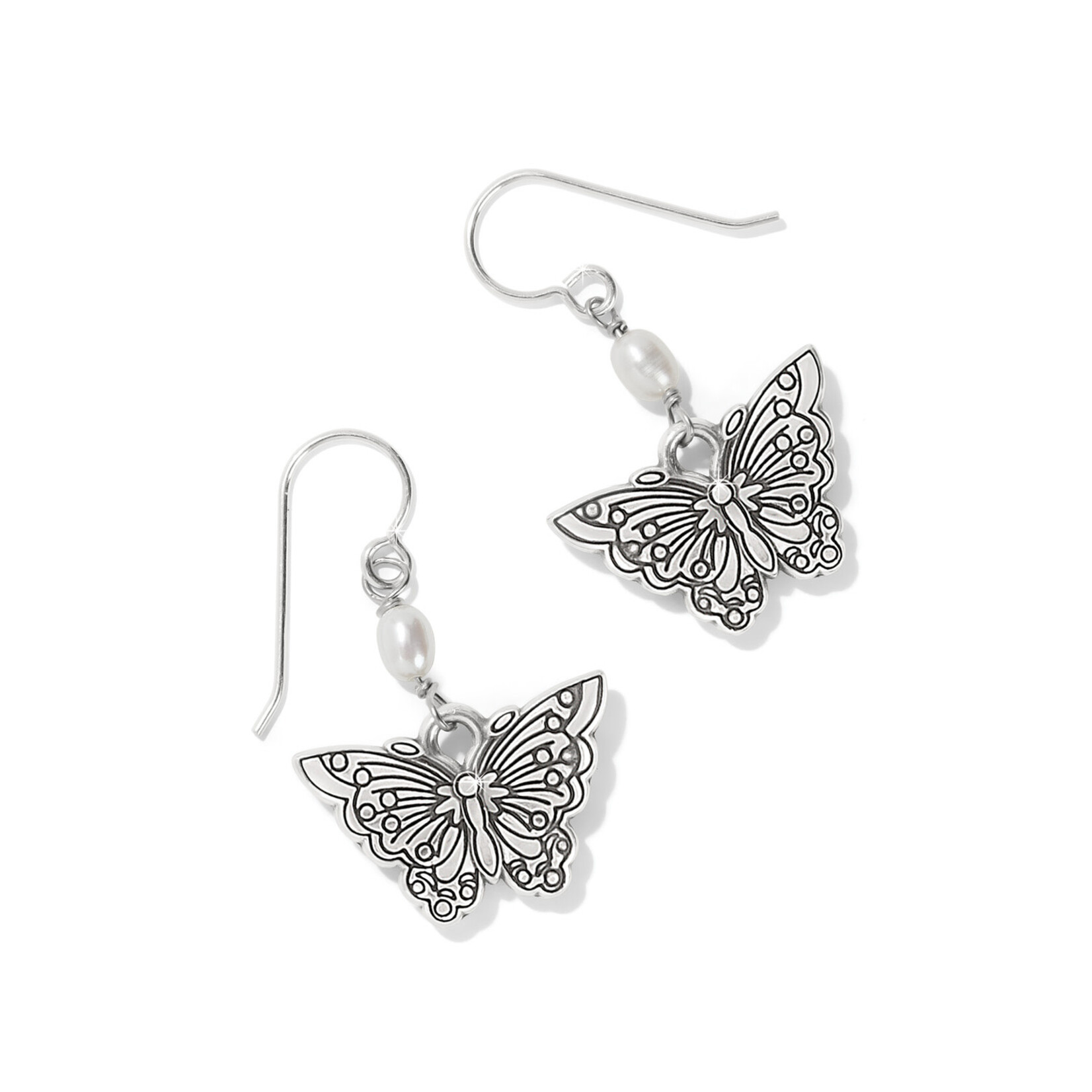 Brighton Kyoto In Bloom Butterfly French Wire Earrings