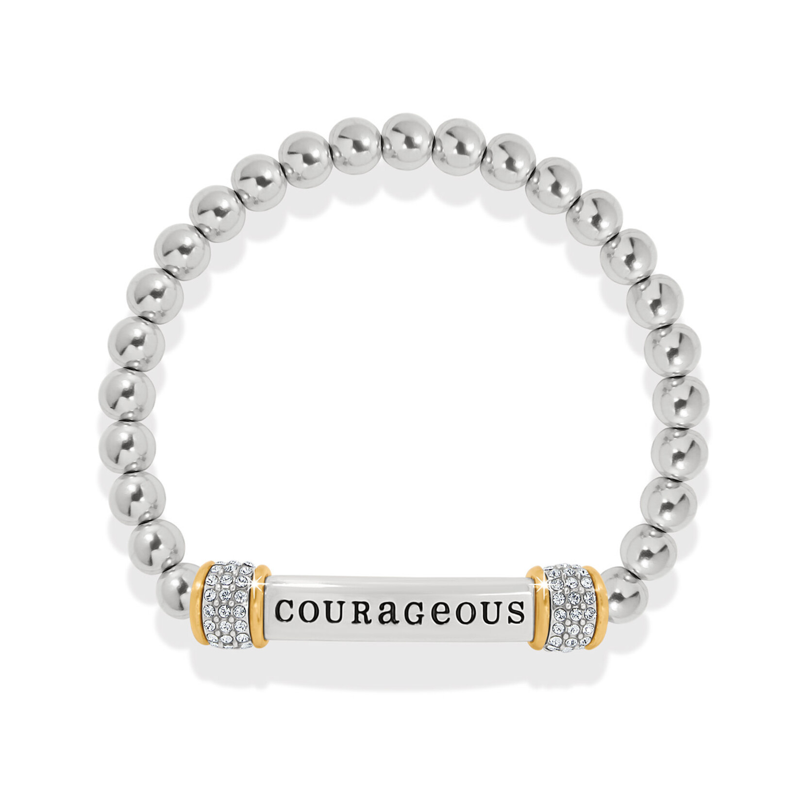 Brighton Meridian Courageous Two Tone Stretch Bracelet